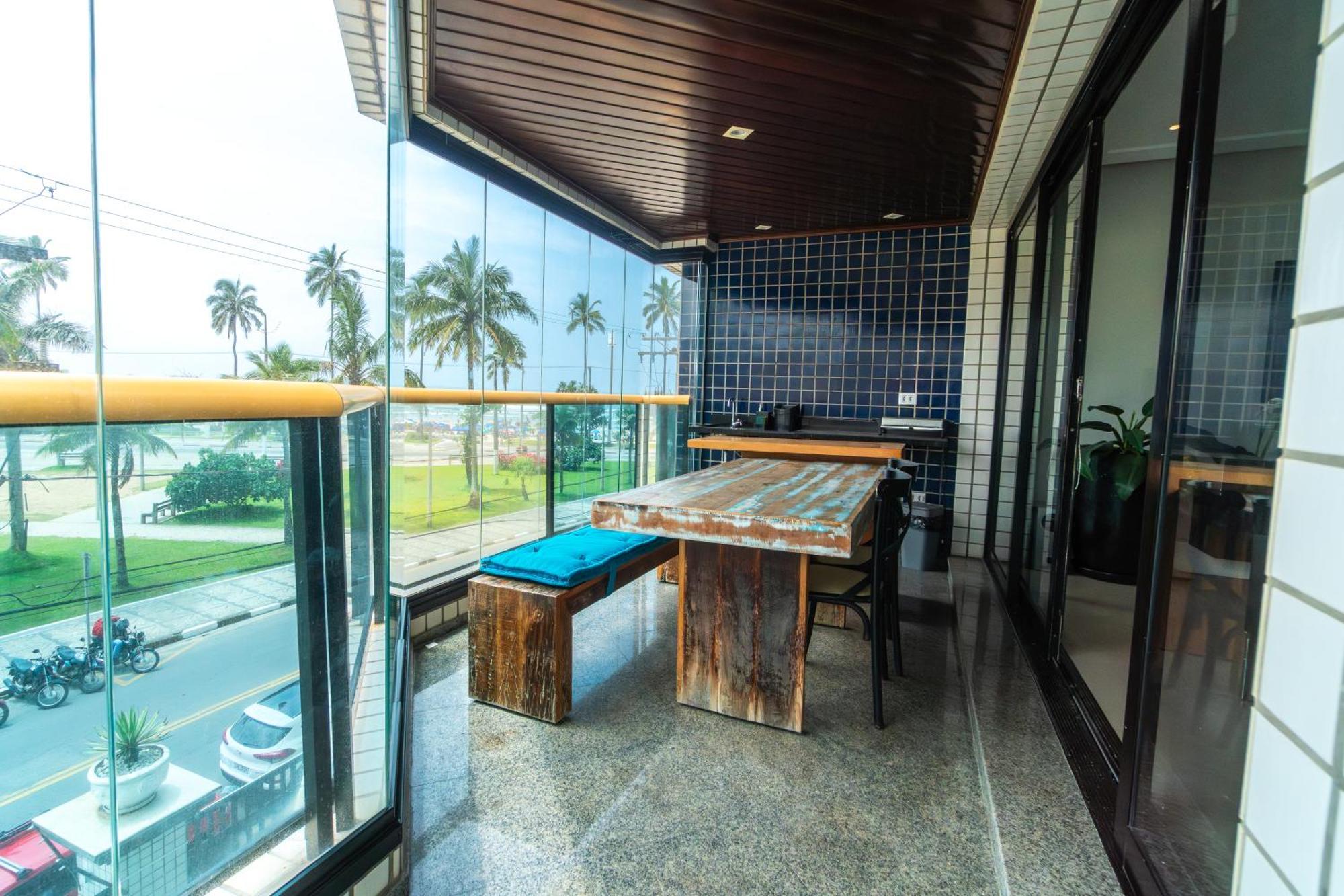Апартаменты Frente Mar - Guaruja Enseada - Prime Experience Экстерьер фото